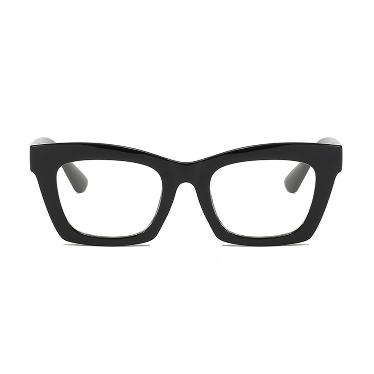 그라디언트 컬러 세련된 보드 고양이 눈 안티 블루 가벼운 독서 안경